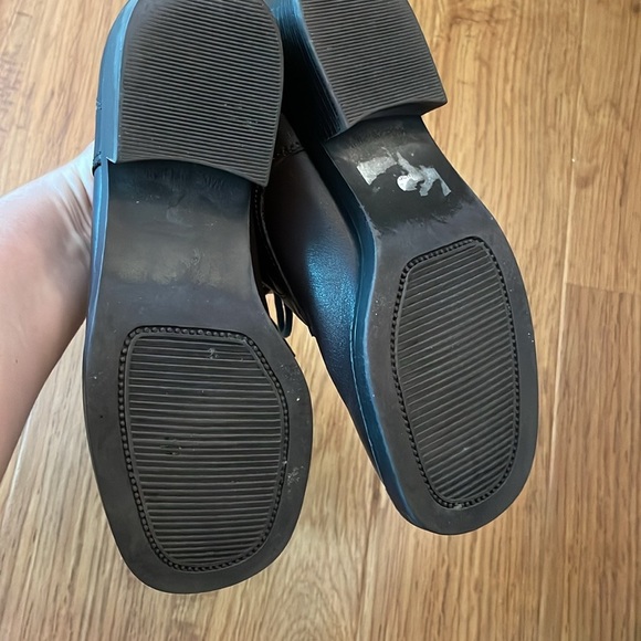 White Mountain Women’s‎ Brown Leather Booties, size 7 - Picture 8 of 11